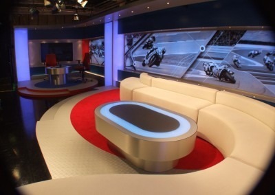 eye-catching design - production set design British Eurosport