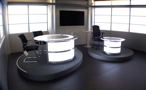ECD - set design for current affairs and news