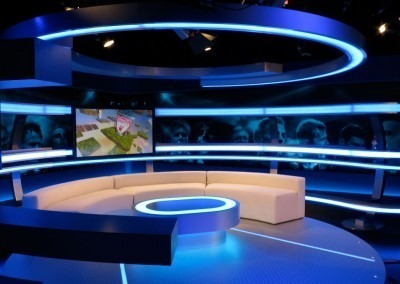 eye-catching design English Premier League set design