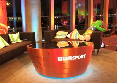 eye-catching design - Production Set Design BBC Commonwealth Games Glasgow 2014