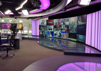 Eye Catching Design - NWUQ TV Set Design