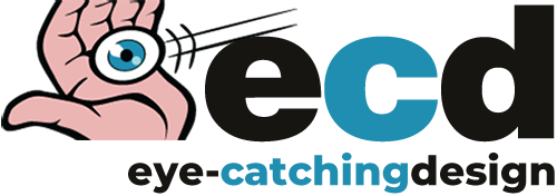 eye catching design logo
